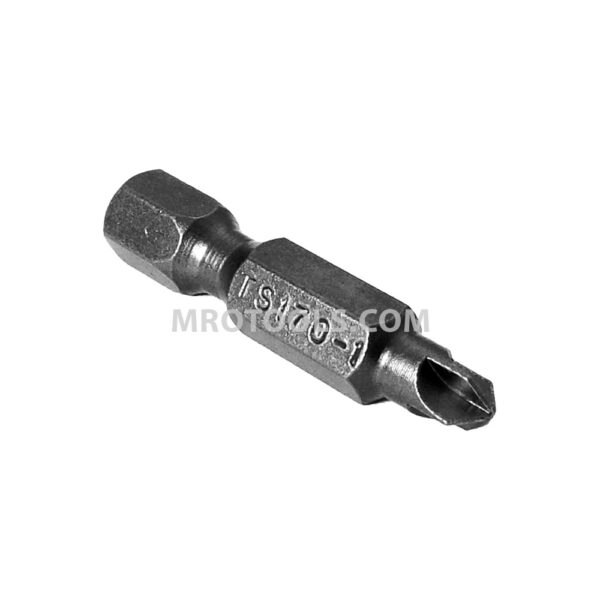 ZEPHYR TS170-1 #1 Torq-Set Power Drive Bit, 1/4'' Hex Shank