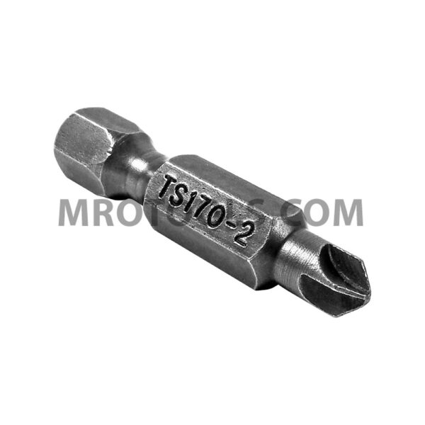 ZEPHYR TS170-2 #2 Torq-Set Power Drive Bit, 1/4'' Hex Shank