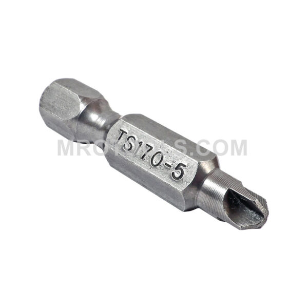 ZEPHYR TS170-5 #5 Torq-Set Power Drive Bit, 1/4'' Hex Shank