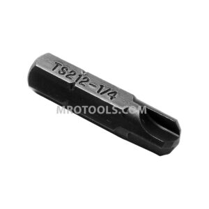 ZEPHYR TS212-1/4 #1/4 Torq-Set Insert Bit, 1/4'' Hex Shank