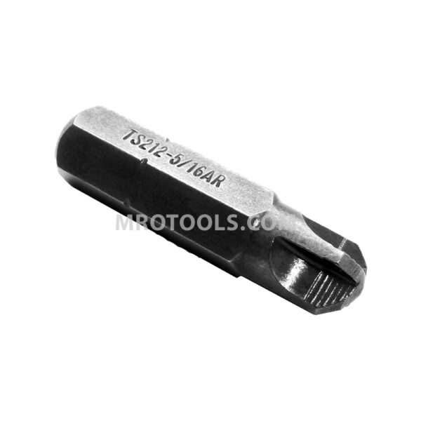 ZEPHYR TS212-5/16AR #5/16 Torq-Set ACR Insert Bit, 5/16'' Hex Shank