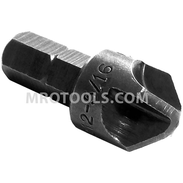 ZEPHYR TS212-5/16B #5/16 Torq-Set Bullnose Insert Bit, 1/4'' Hex Shank