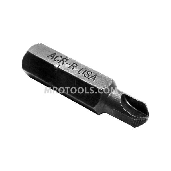 ZEPHYR TS212-6R #6 Torq-Set ACR Insert Bit, 1/4'' Hex Shank