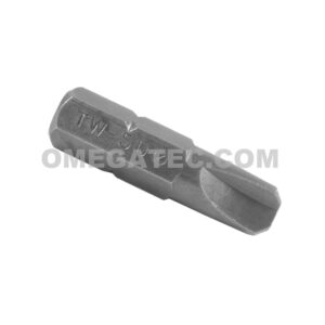 ZEPHYR TW5D #5 Tri-Wing Insert Bit, 1/4'' Hex Shank