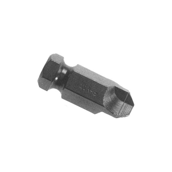 ZEPHYR TW6R #6 Tri-Wing ACR Power Drive Bit, 7/16'' Hex Shank