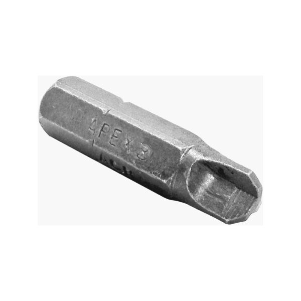 Apex TWD-4-ACR #4 Tri-Wing ACR Insert Bits, 1/4'' Hex Drive