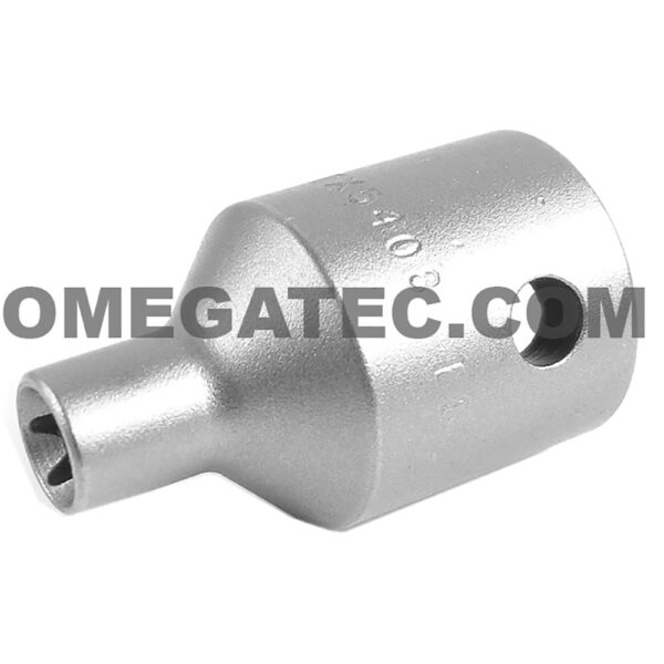 Apex TX-5408 E-8 Standard Torx Impact Socket, Thin Wall, For External Screws, 1/2'' Square Drive