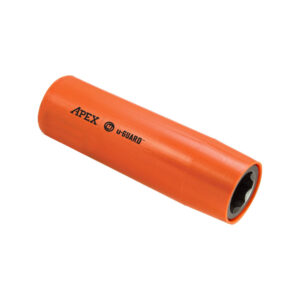Apex UG-15MM33 Standard 6-Point u-Guard Drive Impact Socket, Metric, 3/8'' Square Drive
