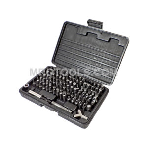 VHS100A Vega Standard Master Industrial Screwdriver Bit Set, 100 Piece