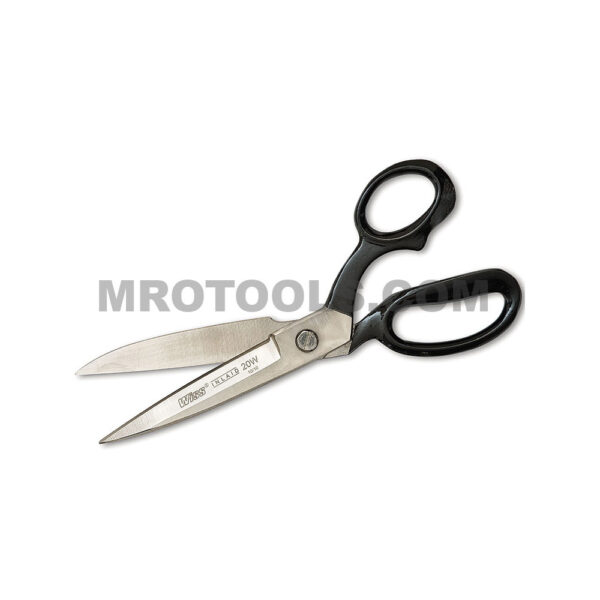 Wiss W20W 10'' Industrial Shear, Bent Handle, Wide Blade