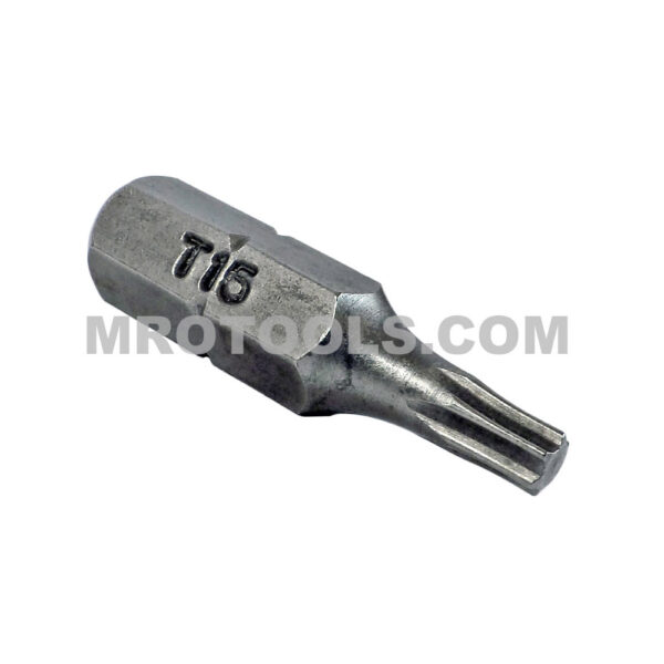 ZEPHYR Z0T15X T-15 Torx Insert Bit, 1/4'' Hex Shank