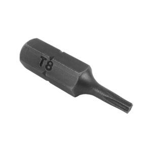 ZEPHYR Z0T8X T-8 Torx Insert Bit, 1/4'' Hex Shank