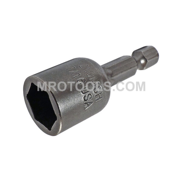 ZEPHYR Z10MSH-7/16 Nutsetter, Magnetic, 1/4'' Hex Shank