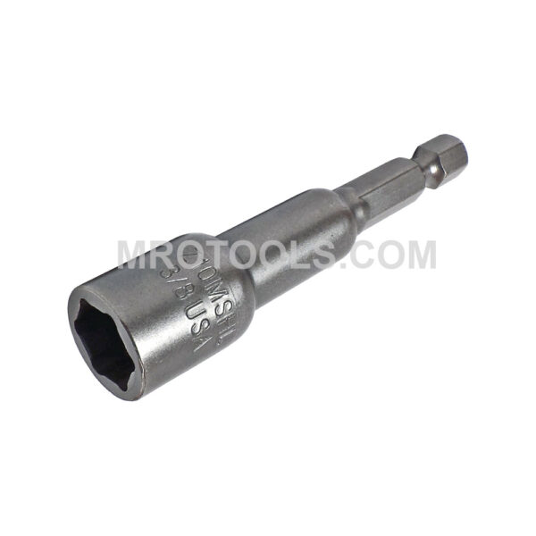 ZEPHYR Z10MSHL-3/8 Magnetic Nutsetter, 1/4'' Male Power Shank