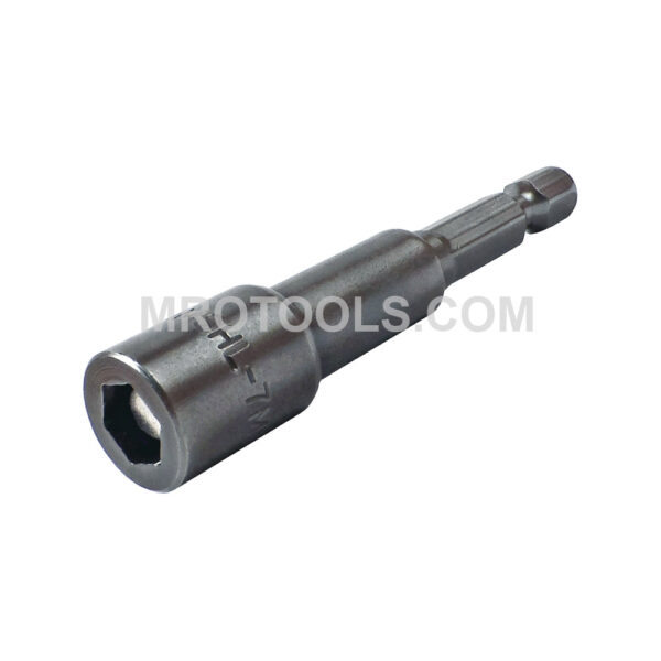 ZEPHYR Z10MSHL-7MM Nutsetter, Magnetic, Metric, 1/4'' Hex Shank