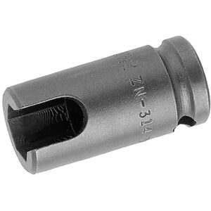 Apex ZN-512 1/2'' Angled Grease Fitting Socket, 3/8'' Hex